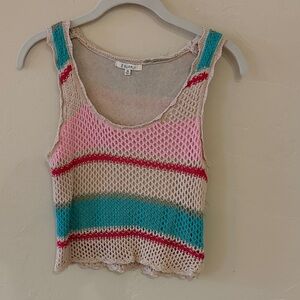 Z Supply Multicolor Knit Tank Top Size XS